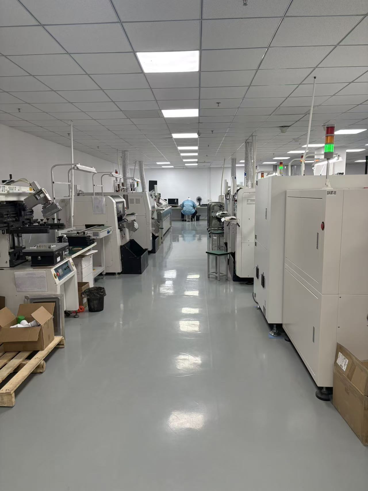 TIMWILL automated electronics manufacturing workshop