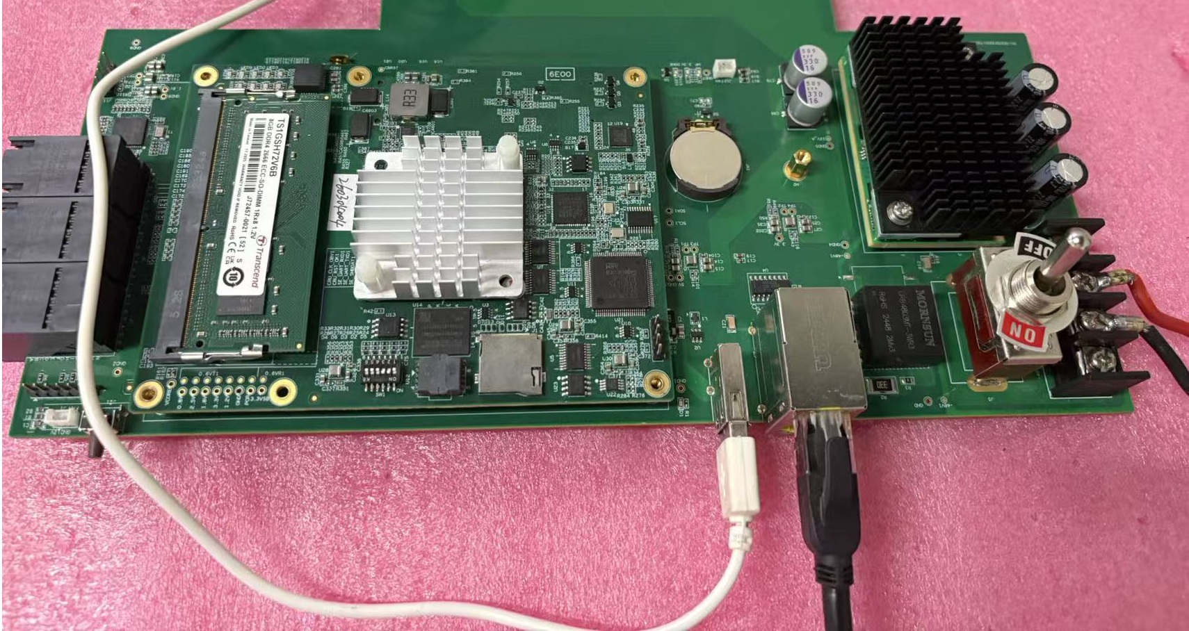Custom industrial control board developed by TIMWILL